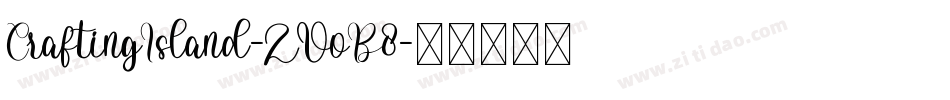 CraftingIsland-ZVoB8字体转换