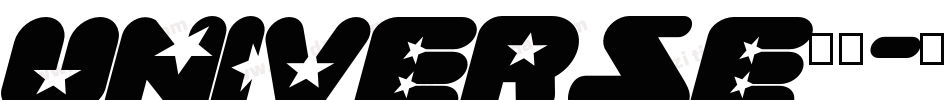 UNIVERSE68字体转换