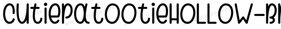CutiePatootieHollow-BpZG字体转换