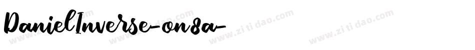 DanielInverse-on8a字体转换