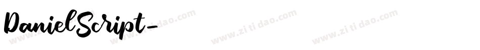 DanielScript字体转换
