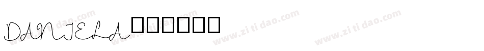 DANIELA字体转换