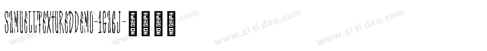 SamuellTexturedDemo-1Ga6j字体转换