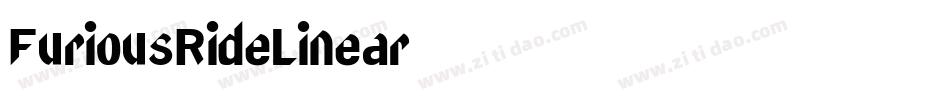 FuriousRideLinear字体转换