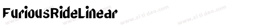 FuriousRideLinear字体转换
