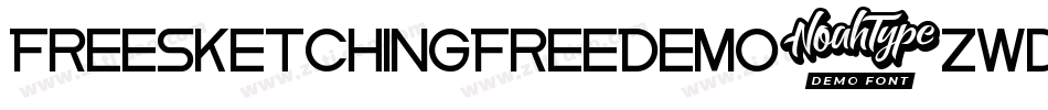 FreeSketchingFreeDemo-Zwd8字体转换