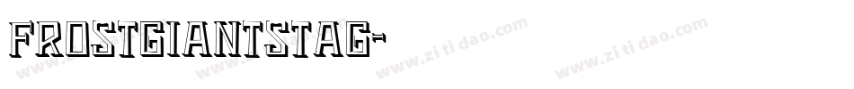 frostgiantstag字体转换