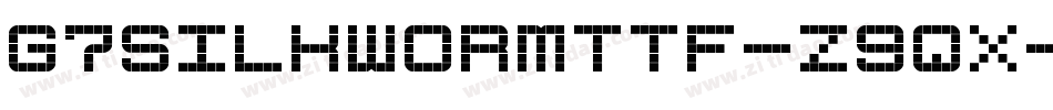 G7SilkwormTtf-z9qX字体转换 G7SilkwormTtf-z9qX字体转换