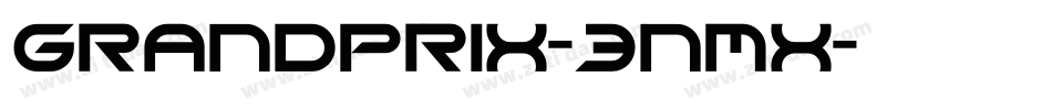 GrandPrix-3nMX字体转换