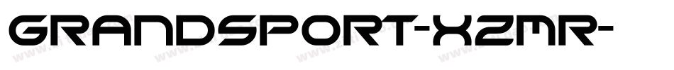 GrandSport-xzMR字体转换