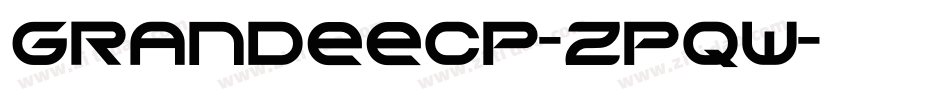 Grandeecp-zpqw字体转换