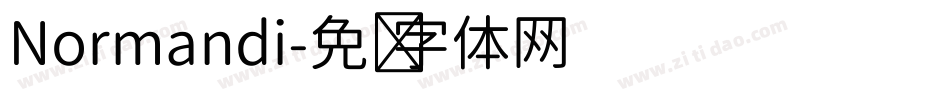 Normandi字体转换