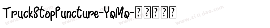 TruckStopPuncture-YqMq字体转换