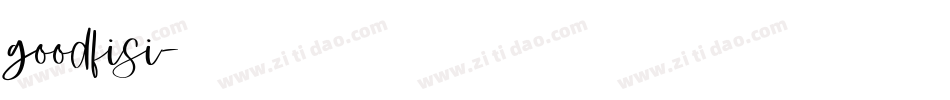 goodfisi字体转换