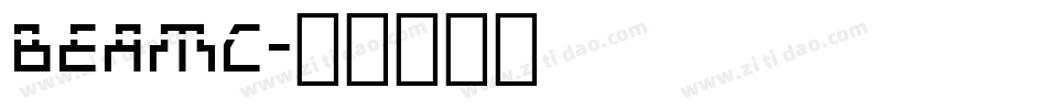 beamc字体转换
