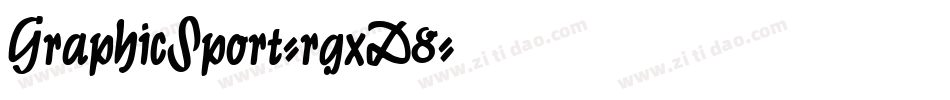 GraphicSport-rgxD8字体转换
