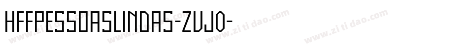 HffPessoasLindas-zvJ0字体转换