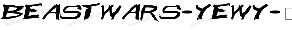 BeastWars-yEwY字体转换