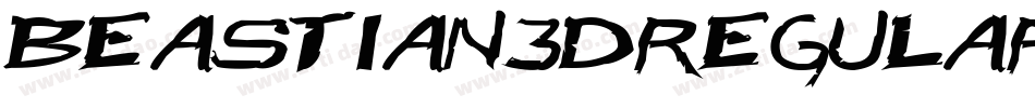 Beastian3DRegular-ylmZ字体转换