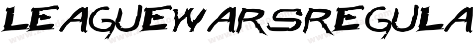 LeagueWarsRegular-nlxV字体转换