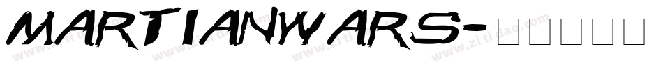 MartianWars字体转换