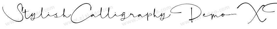 StylishCalligraphyDemo-XPZZ字体转换