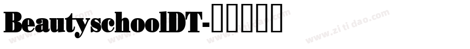BeautyschoolDT字体转换