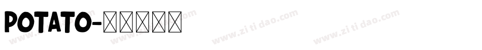 Potato字体转换