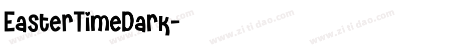 EasterTimeDark字体转换