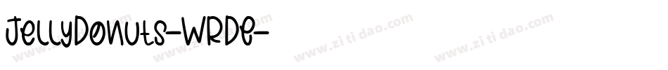 JellyDonuts-WRDE字体转换