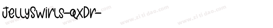 JellySwirls-qxDr字体转换