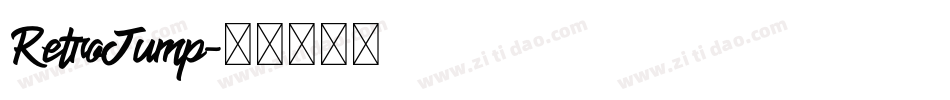 RetroJump字体转换
