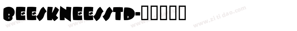 BeeskneesStd字体转换
