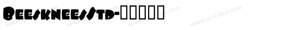 BeeskneesStd字体转换
