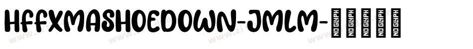 HffXmasHoedown-jMlM字体转换