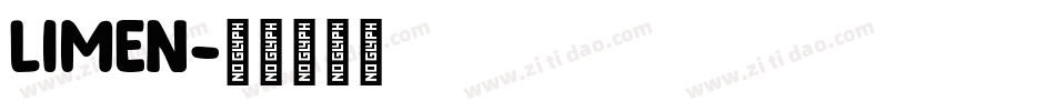 limen字体转换