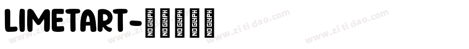 limetart字体转换