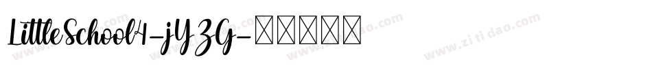 LittleSchool4-jYZG字体转换