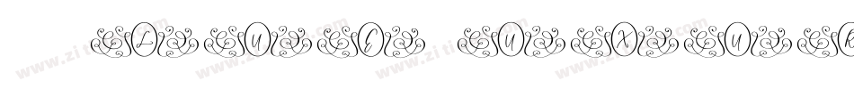 BYBlueLuxuryDiamond字体转换