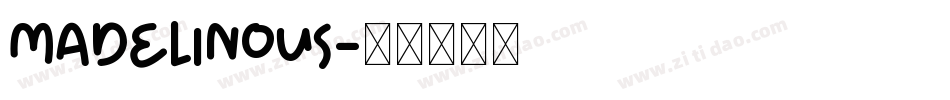Madelinous字体转换