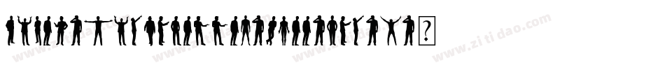 Mixed-Silhouettes-Free-vol-2字体转换