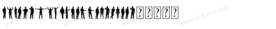 Mixed-Silhouettes-Free字体转换