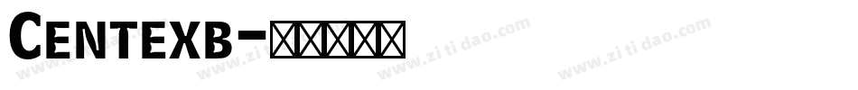 Centexb字体转换
