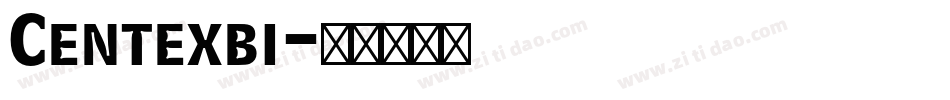 Centexbi字体转换