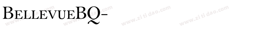 BellevueBQ字体转换