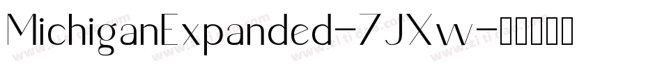 MichiganExpanded-7JXw字体转换