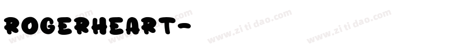 rogerheart字体转换