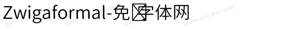 Zwigaformal字体转换