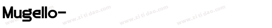 Mugello字体转换