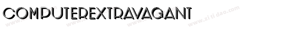 ComputerExtravagant字体转换 ComputerExtravagant字体转换
